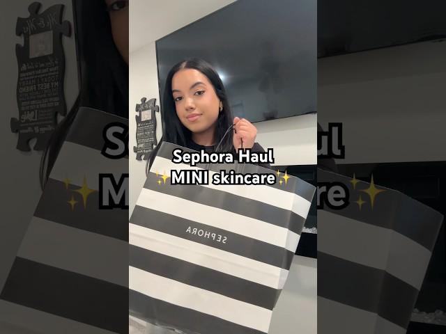 Mini Skincare #sephorahaul #skincarehaul #haul #skincare #mini