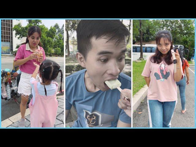 Ice Cream Genius Meets Thief Genius  Linh Nhi vs Su Hao #shorts by Tiktok FUNNY