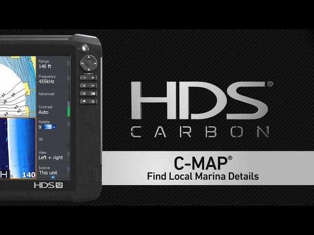 HDS Carbon – Finding Marina Data with C-MAP