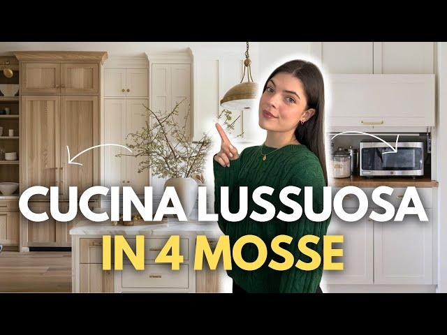 Le MIGLIORI SOLUZIONI per una CUCINA LUSSUOSA! *anche senza ristrutturare*