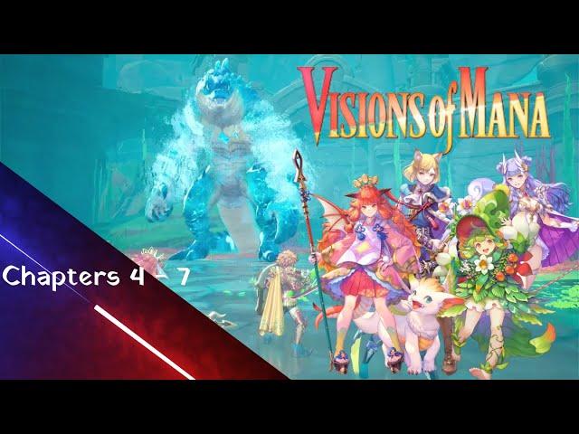 Visions of Mana - Chapters 4 - 7 (PS5) - no commentary - longplay