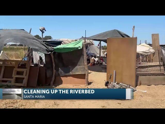 City of Santa Maria continues clean-up efforts for the Santa Maria Riverbed