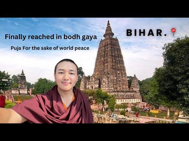 Puja For the sake of world peace ️ Bihar | Bodhgaya | Qp  Bhutia Vlogs | Buddha |