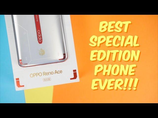 OPPO Reno Ace Gundam 40th Anniversary Edition Unboxing [I GEEKED OUT!]