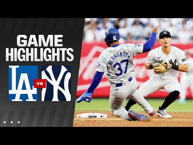 Dodgers vs. Yankees Game Highlights (6/7/24) | MLB Highlights