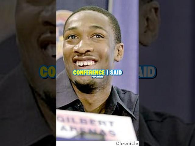 Gilbert Arenas Hung Up On His Team After Getting Drafted By Them #gilsarena