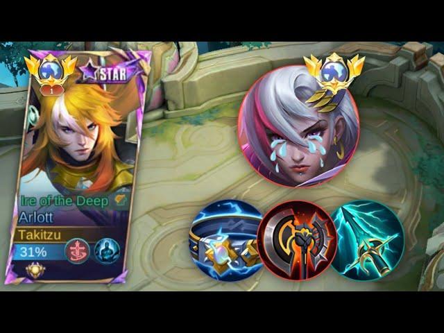 HOW TO DEAL AGAINST BENEDETTA USING DAMAGE BUILD!? | ARLOTT BEST DAMAGE BUILD - MLBB