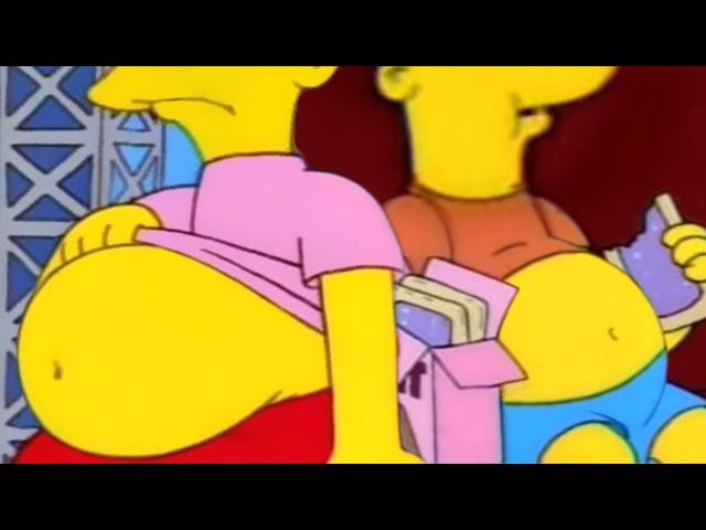 Bart + Milhouse are GETTING FAT! 
