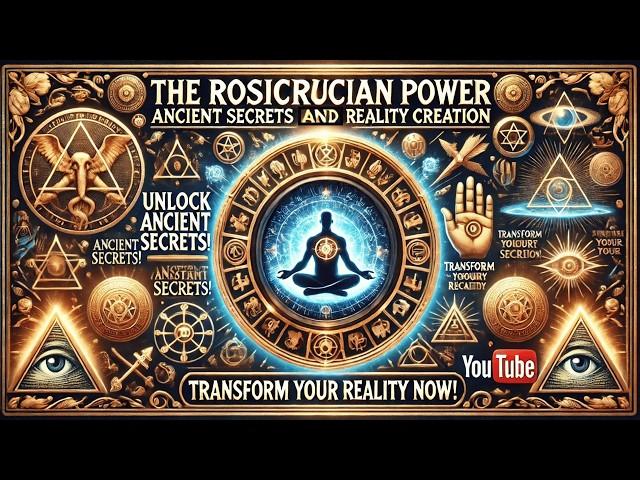 The Rosicrucian Power: Ancient Secrets of Manifestation and Reality Creation