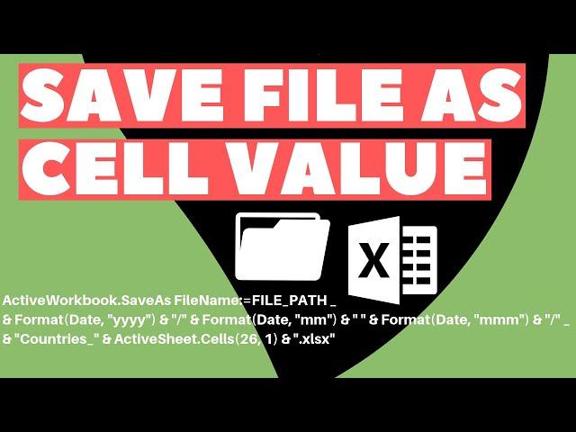 Excel VBA Macro: Save File As Based on Cell Value (Step-by-Step Tutorial)