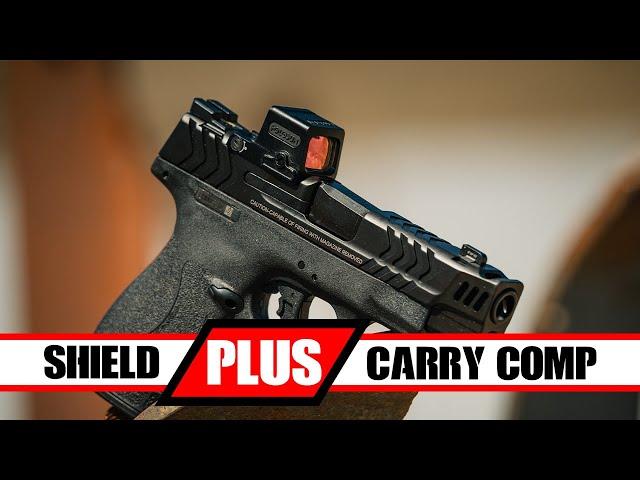 M&P 2 0 shield plus carry comp, a real contender for your next EDC pistol.