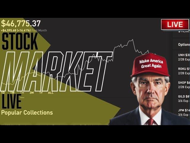 JEROME POWELL LIVE - December FOMC - Stock Market LIVE, Live Trading, Stocks To Buy NOW