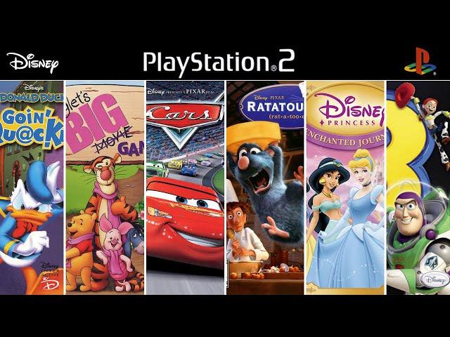 Disney Cartoon Games for PS2