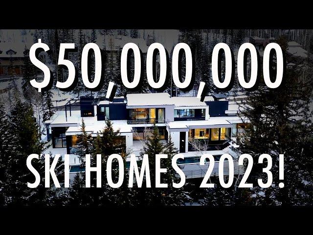 We Look At 5 Of The Most Expensive Mansions in Aspen, Vail, Tahoe & Park City - Ski Season 2023