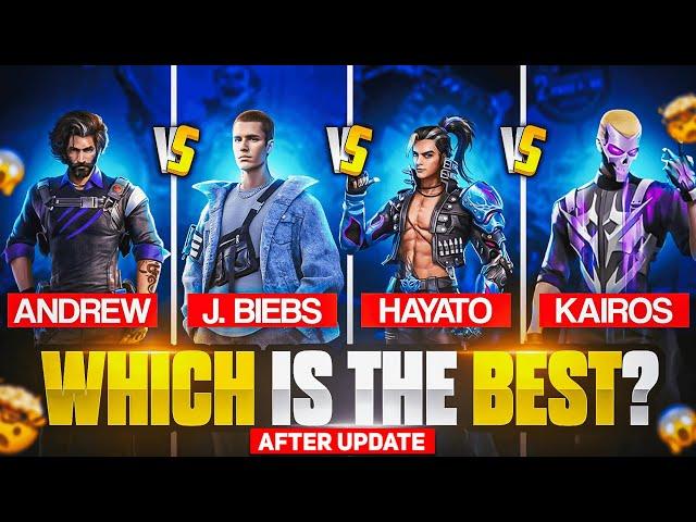 ELITE ANDREW VS J BIEBS VS HAYATO VS KAIROS WHICH IS BEST IN 2024 (SHOCKING RESULT) 