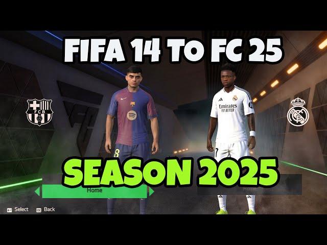 FC 25 SEASON 2025 FOR FIFA 14 ️‍ FACES, SQUADS, KITS, ETC.