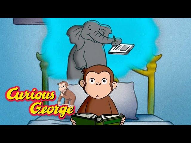 The Painting Elephant   Curious George  Kids Cartoon  Kids Movies