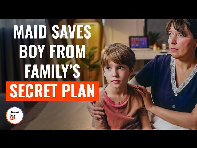 Maid Saves Boy From Family’s Secret Plan | @DramatizeMe