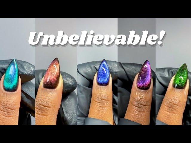 UNBELIEVABLE Amazon Cat Eye/ Magnetic Gel Polish Kit - Only $20!!! | Gel Polish At Home