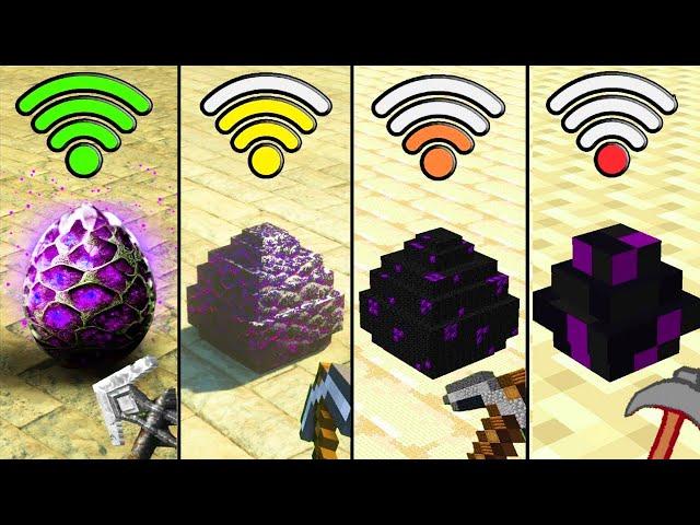 minecraft physics with different Wi-Fi - BIG compilation