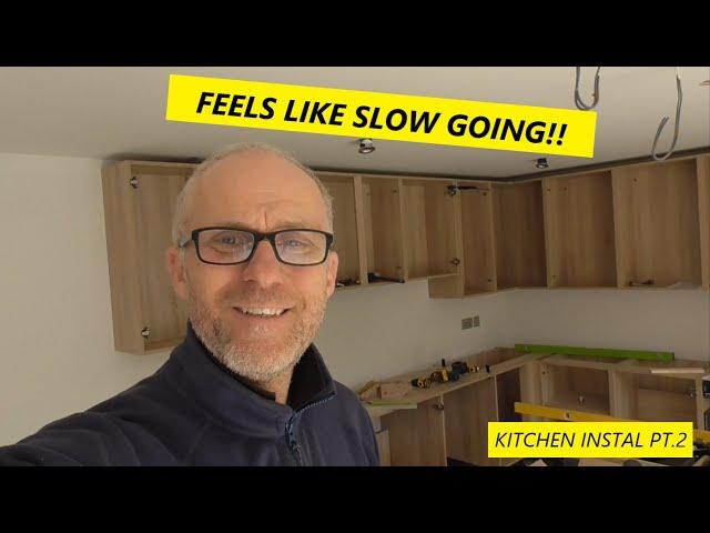 Kitchen fitting with a general carpenter.(WALL UNITS)***PART 2***