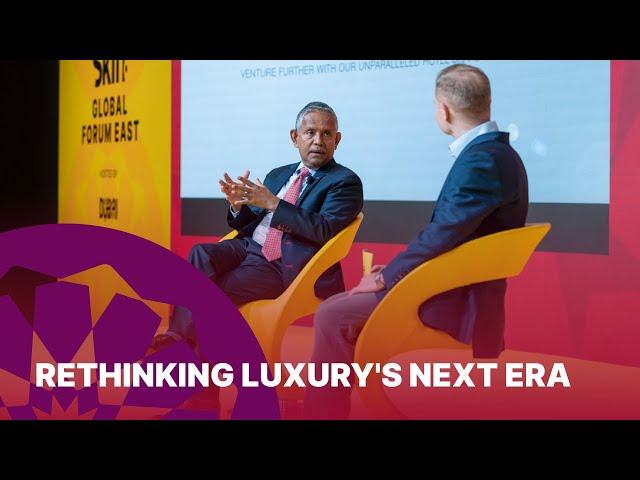 Minor Hotels CEO Dillip Rajakarier at Skift Global Forum East 2024 | Rethinking Luxury’s Next Era