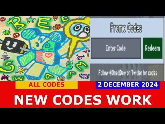 *NEW CODES* Bee Swarm Simulator ROBLOX | ALL CODES | DECEMBER 2, 2024