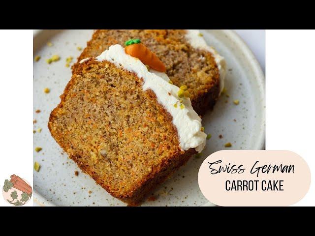 Ditch ALL  your CARROT CAKE RECIPES and make THIS German Carrot Cake