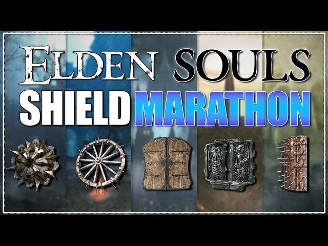 Beating Every Souls Game using ONLY Shields