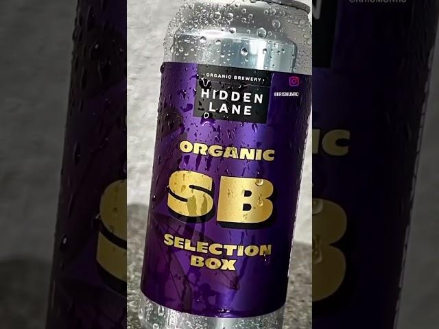  Beer time from Hidden Lane Organic Brewery⁠ (West End, Glasgow)