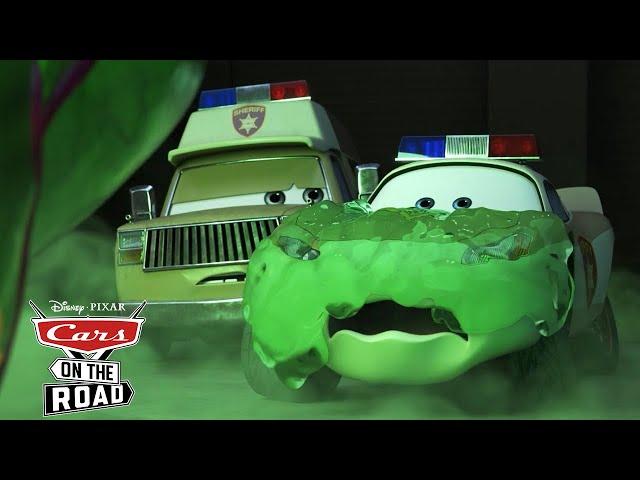 Lightning McQueen’s Slimiest Role Yet! | Cars of the Wild | Pixar Cars