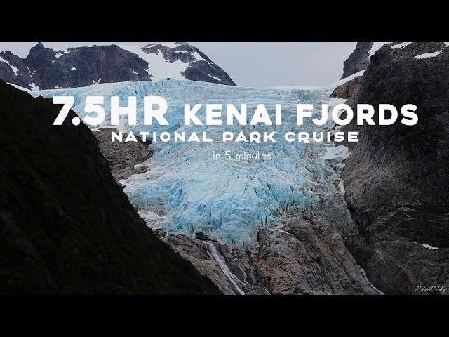 7.5hr Kenai Fjords National Park Cruise in 5 Minutes | Major Marine Tours | Alaska