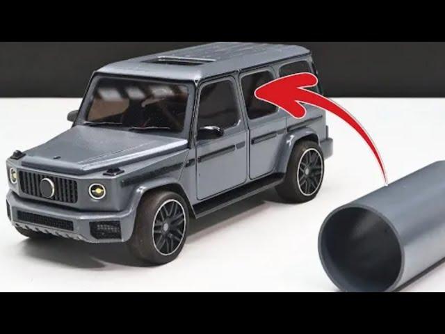 Handmade RC Benz G-Wagon from PVC | DIY RC G-63 Model | Custom Remote Control Car