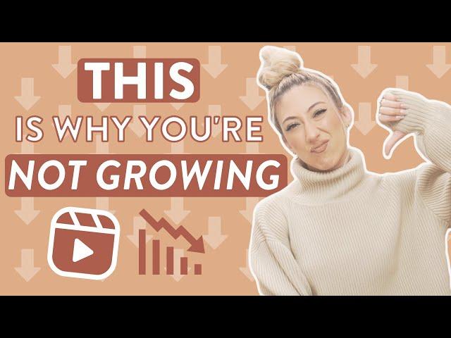 WHY YOUR REELS AREN'T HELPING YOU GROW | How to turn viewers into followers