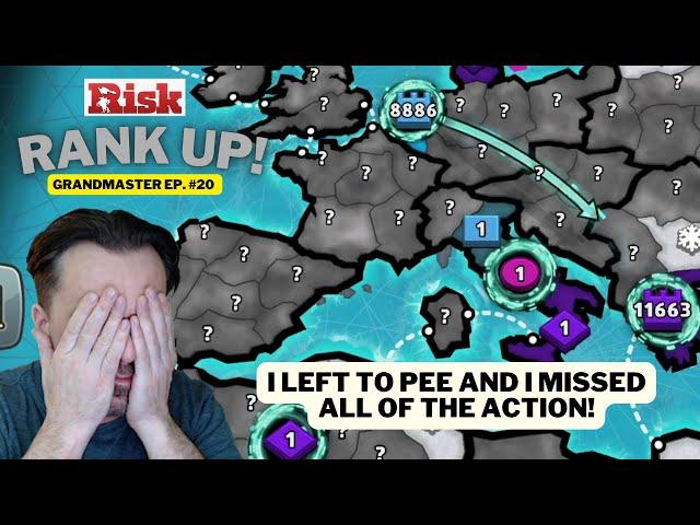 Risk Rank Up  Grandmaster Series - Episode #20 - Europe Advanced Capital Conquest