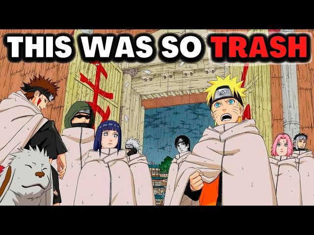 Why The Itachi Pursuit Arc Sucks