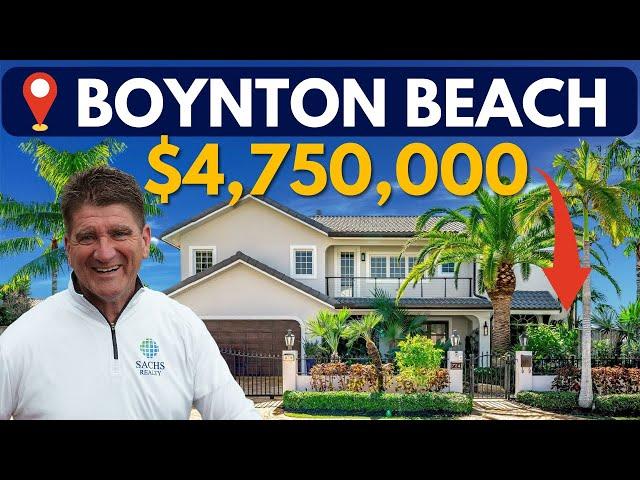 Compare South Florida's $4,750,000 Waterfront Mansion to $275,000 in Boynton Beach