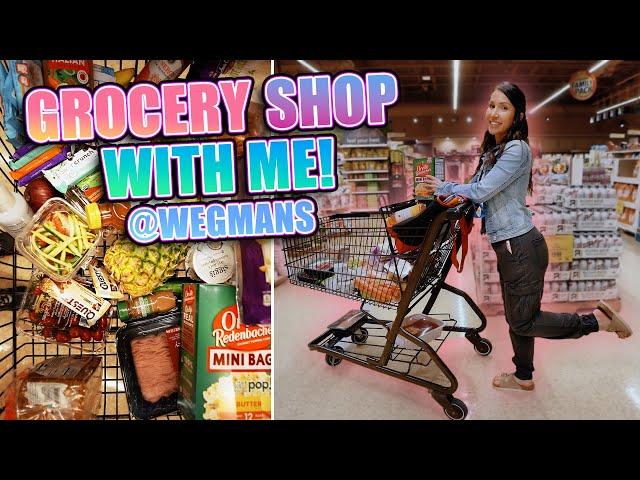 Grocery shop with me @Wegmans Dietitian meals & snacks