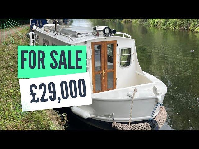 For Sale Narrow Boat Canal Boat 30 foot  £29,000