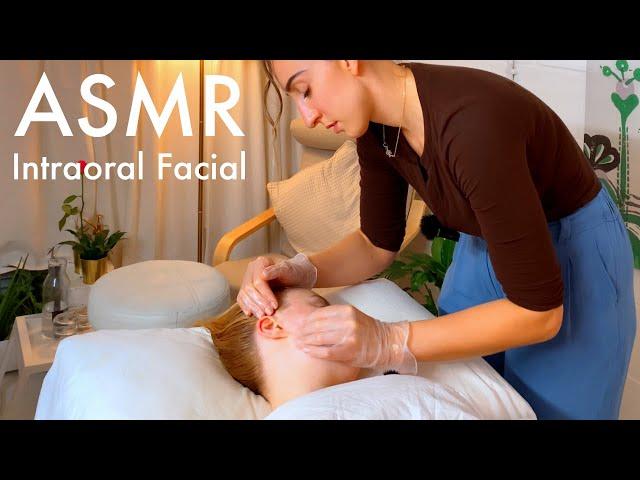 ASMR TMJ release facial, intra-oral buccal massage (Unintentional ASMR, real person ASMR)