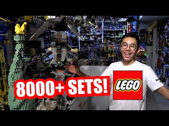 Massive LEGO Collection with 8,200 Sets & 15,000 Minifigs! @DuckBricks