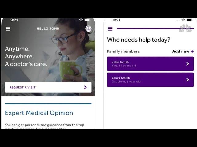 "Telehealth" apps offer virtual doctor visits