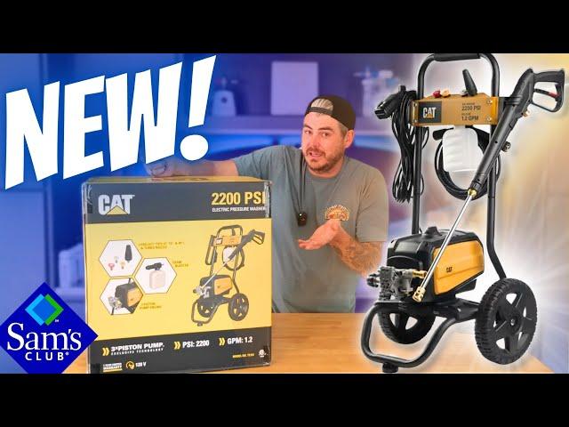 New CAT Pressure Washer available at Sam's Club - 2200psi 1.2gpm rated