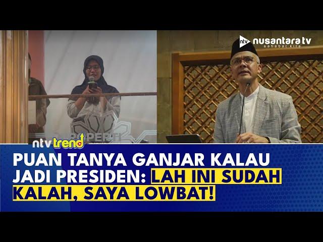 [FULL] Ganjar Pranowo Saat Ditanya Puan Ketika Ceramah di Masjid UGM: Kayaknya Saya Kenal Ini | NTV