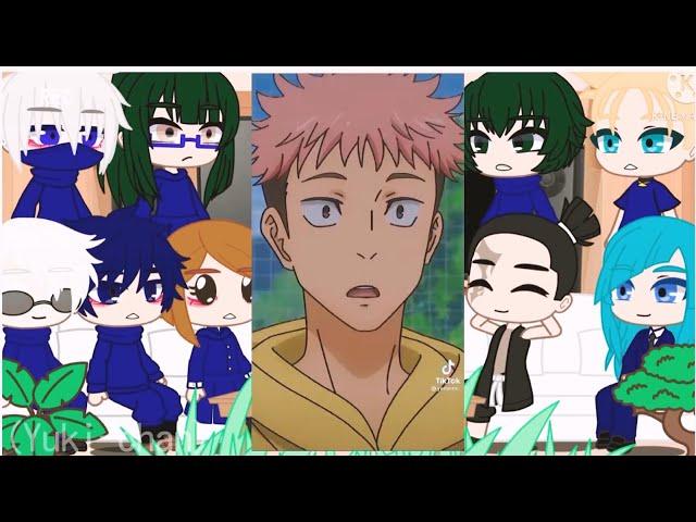  TOP 3  Jujutsu Kaisen react to Itadori, Tiktoks, ... ️ Gacha Club ️ React Compilation ️