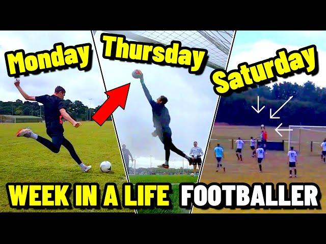 WEEK IN A LIFE OF A FOOTBALLER (PRESEASON) - Day In A Life Of A Upcoming Goalkeeper