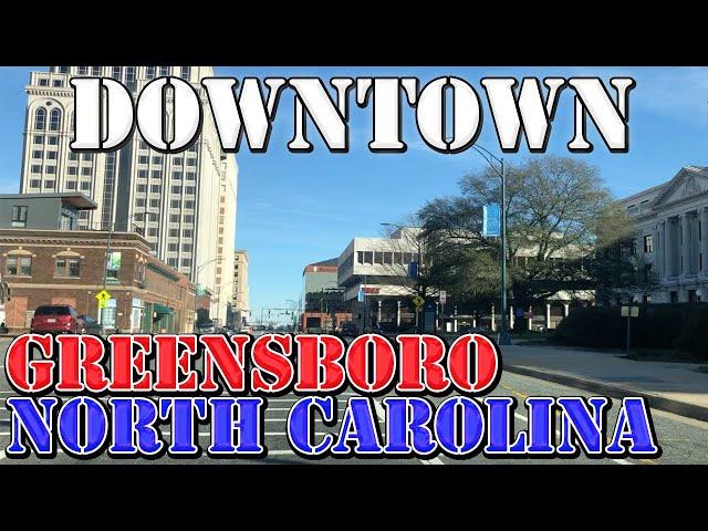 Greensboro - North Carolina - Downtown Drive