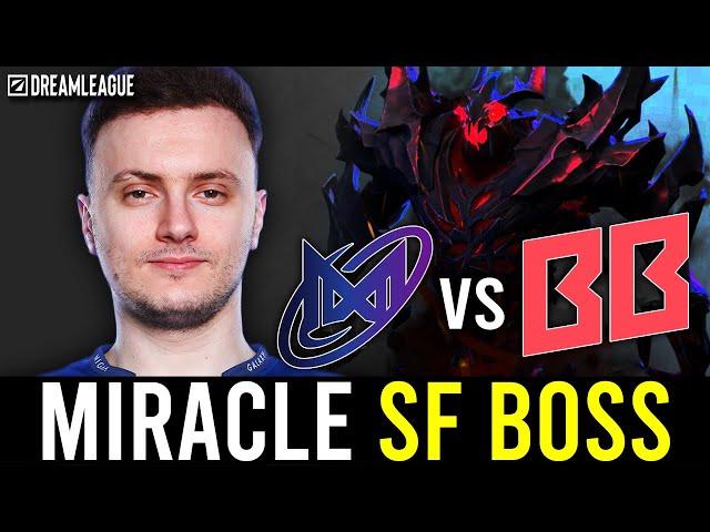 "Even BETBOOM can't stop MIRACLE's SHADOW FIEND BOSS.." - DreamLeague S24 DOTA 2