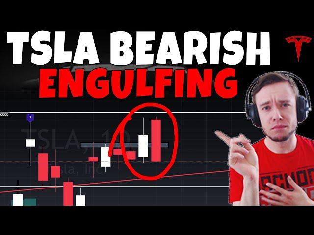 TESLA Stock - TSLA Bearish Engulfing Candle.. But There Hope (For Now)