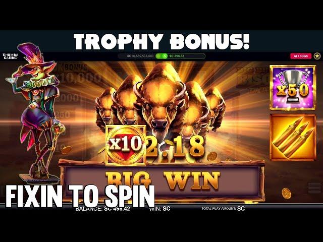 WINNING BIG BUCKS on Chumba Casino!!